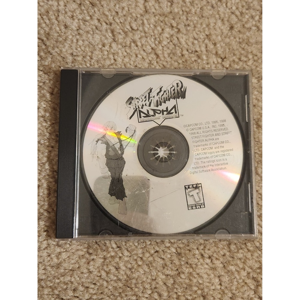 Street Fighter Alpha PC CD Rom UNTESTED